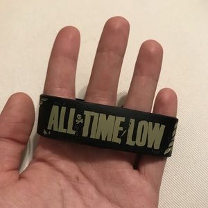 All Time Low Rubber Bracelet